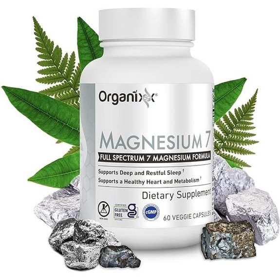 Organixx Magnesium Glycinate Supplement for Sleep & Heart
