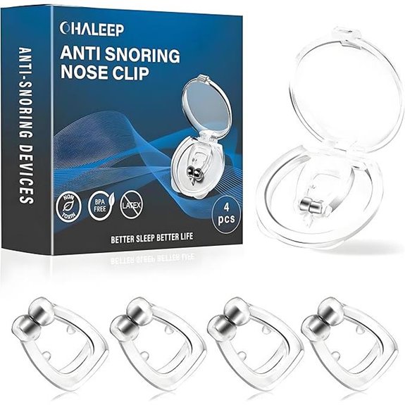 Anti Snoring Nose Clip with Magnet and Silicone