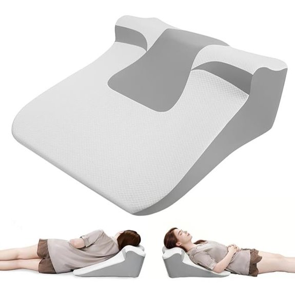 Ergonomic Memory Foam Bed Wedge for Sleep Support