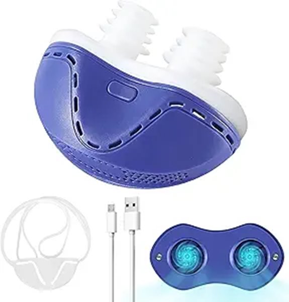 Anti Snoring Device Mini SleepApnea Aid Blue