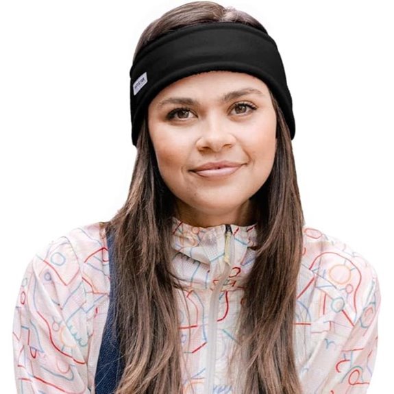 Turtle Fur Bang Band Moisture-Wicking Fleece Headband