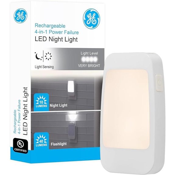 GE 4-in-1 LED Night Light with Dusk Sensor