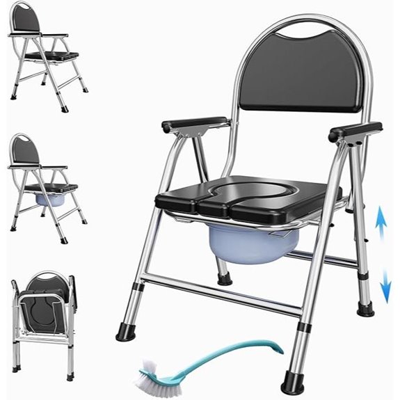 multi functional elderly commode chair
