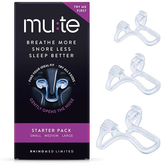 Rhinomed Mute Nasal Dilator Snoring Solution