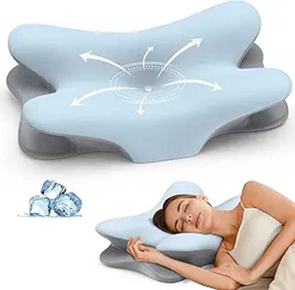 Cervical Neck Pillow for Pain Relief and Support