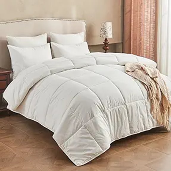 organic cotton king comforter