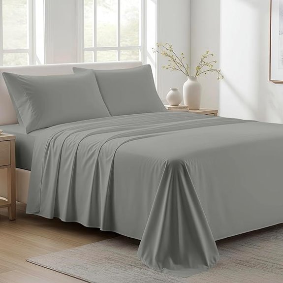 Ashton 100% Organic Cotton Queen Sheet Set