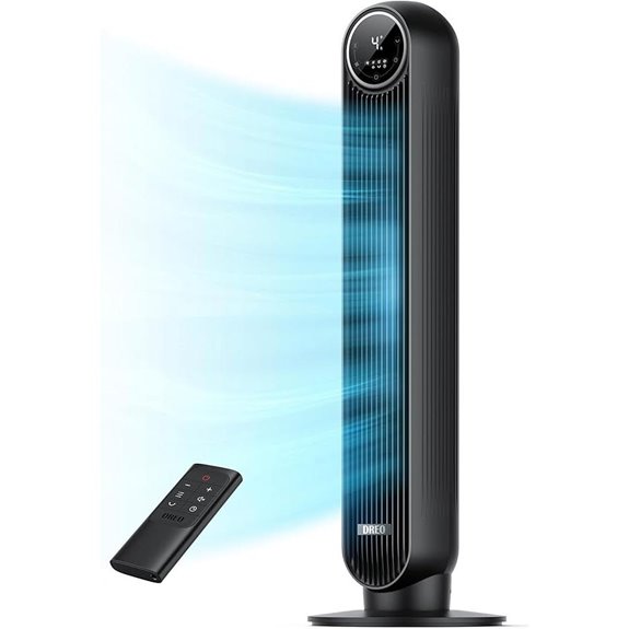 Dreo Tower Fan with Oscillation and 4 Speeds