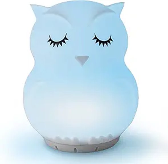 Mindfulness Breathing Owl with Night Light & Noise Machine