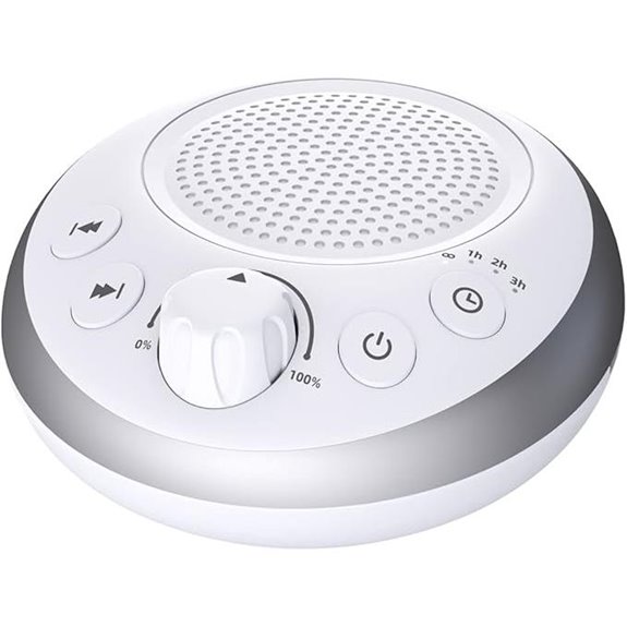 Pink Noise Sleep Machine with Timer and Memory