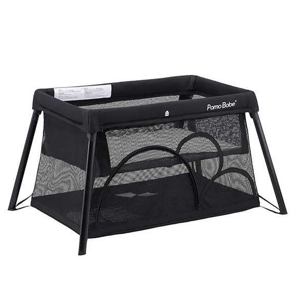 Pamo Babe Travel Crib with Bassinet and Playpen