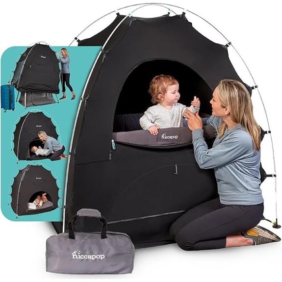 Hiccapop Daydreamer Blackout Tent for Pack & Play
