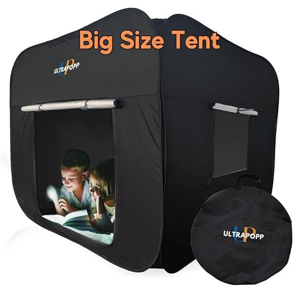 Pop-up Sensory Tent for Kids Blackout Calming Playroom