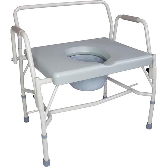 portable toilet with adjustable legs
