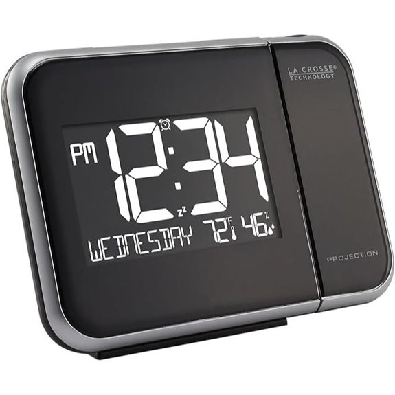 La Crosse Projection Alarm Clock with Temp