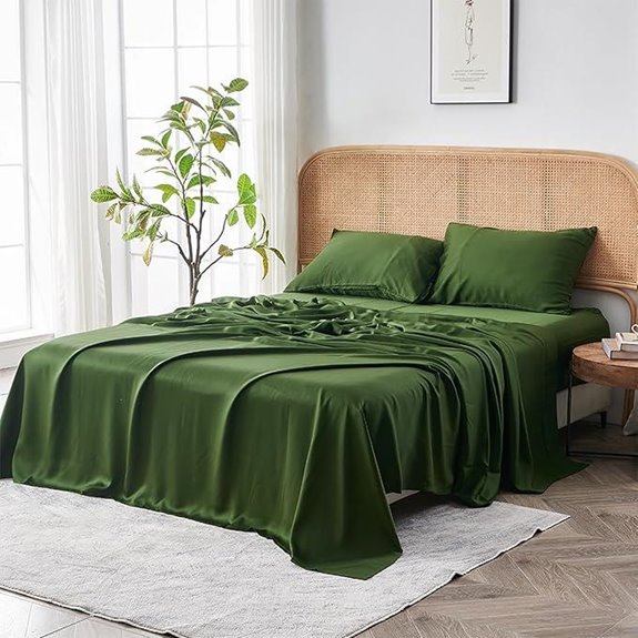 Sijo AiryWeight Tencel Sheet Set (Queen Forest)