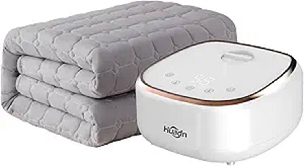 Water Heated Mattress Pad Queen with Fast Heating