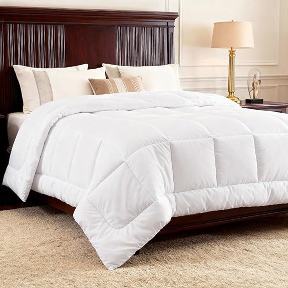 Bedsure Queen Duvet Insert All-Season Quilted Comforter