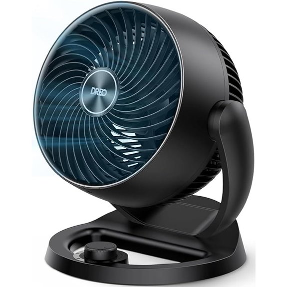 Dreo 12-Inch Quiet Desk Fan with 3 Speeds