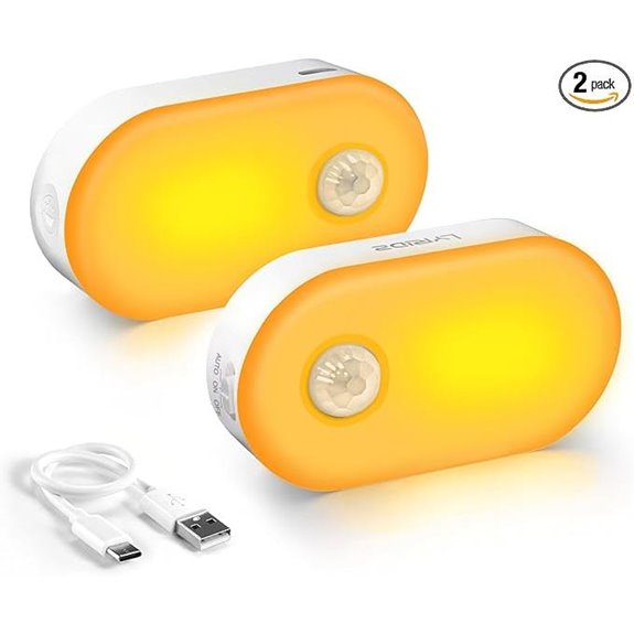 Lyridz Rechargeable Night Light with Motion Sensor (2 Pack)