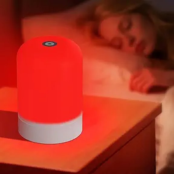 Aogled Red Light Therapy Lamp for Sleep and Relaxation