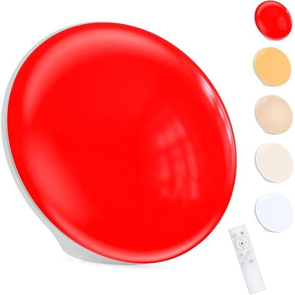 670nm Red Light Therapy Sleep & Sun Lamp