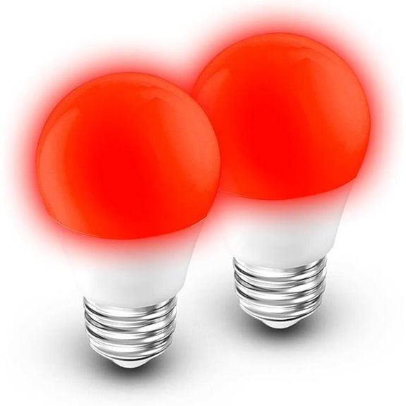 Red Sleep Light Bulbs 2 Pack