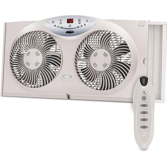 Bionaire Window Fan with Reversible Airflow