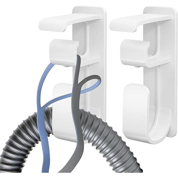 CPAP Hose Holder with Anti-Unhook Feature (2 Pack)