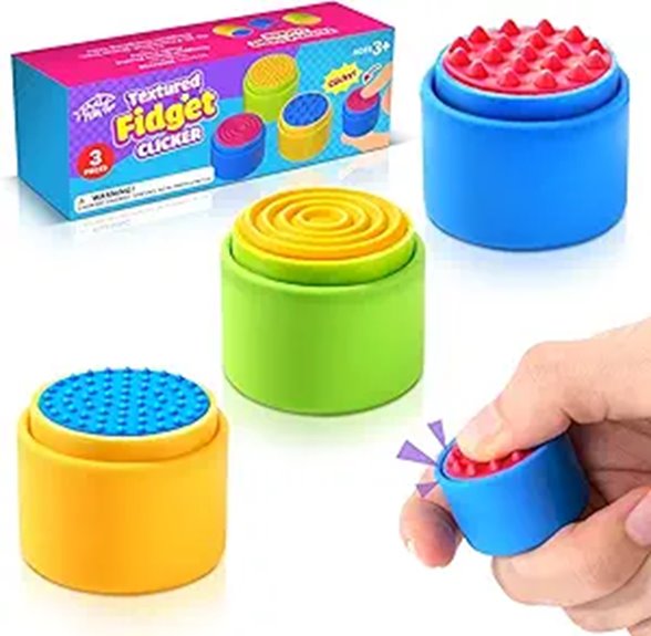 Sensory Fidget Toys for Anxiety & Autism (3 Pack)