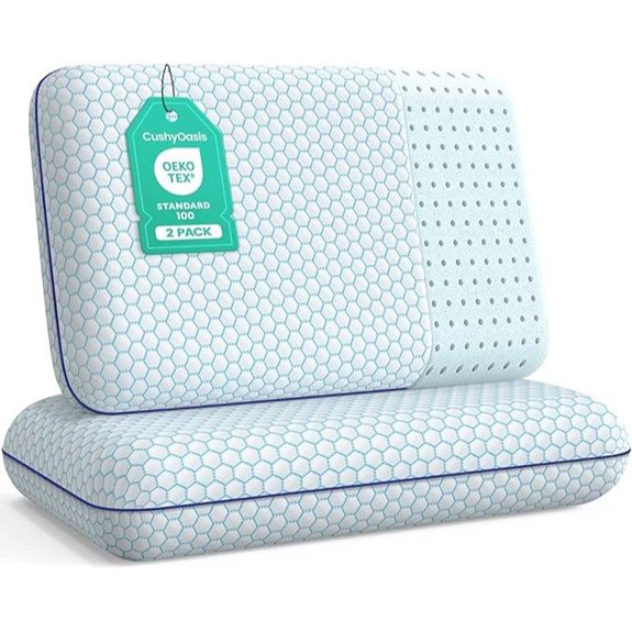Memory Foam Pillows for All Sleepers (Set of 2)