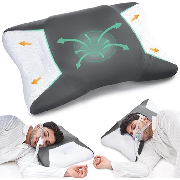 BAMHILL CPAP Pillow for Side Sleepers