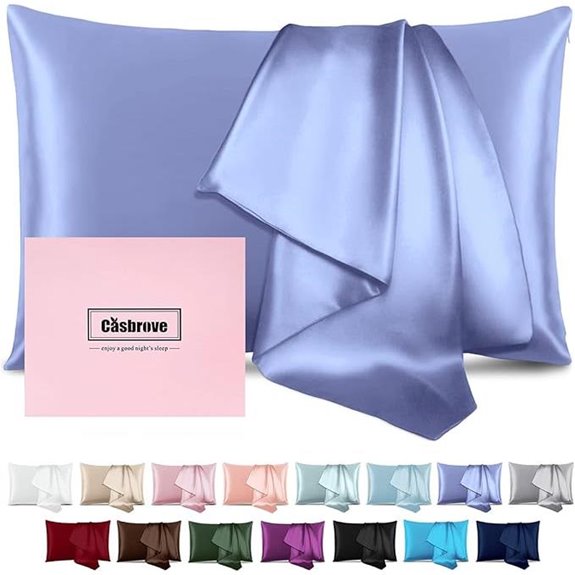 Mulberry Silk Pillowcase with Zipper for Hair & Skin