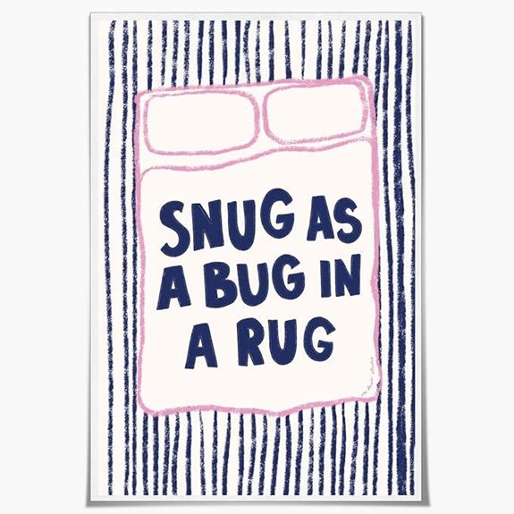 Minimalist Sleep Wall Art for Cozy Home Decor