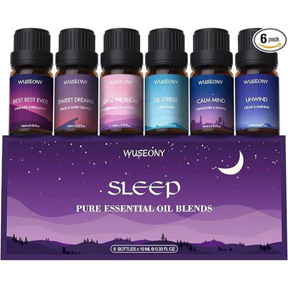 Sleep Essential Oils Set for Diffusers (6 Pack)