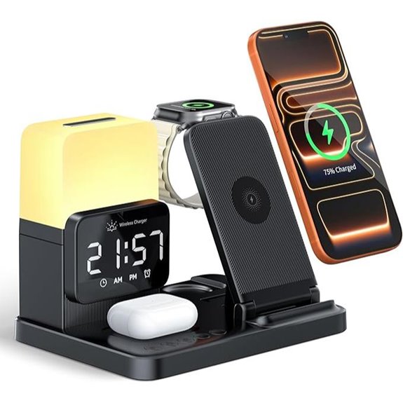 6-in-1 Wireless Charging Station with Night Light