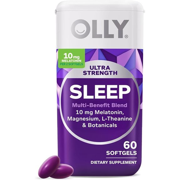 OLLY Ultra Sleep Softgels with Melatonin & Herbs
