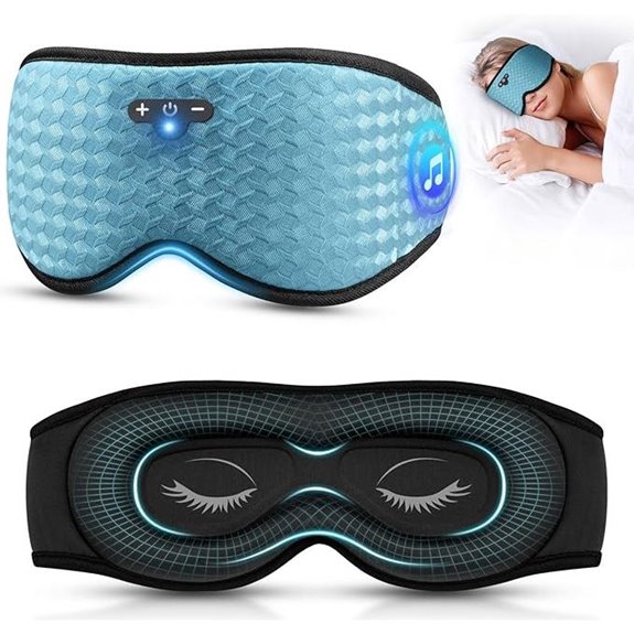 3D Bluetooth Sleep Mask with Stereo Speakers