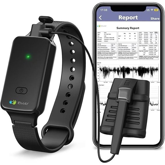 sleep monitoring wrist device