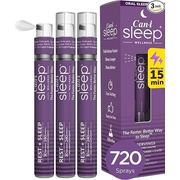 Sleep Faster & Longer Oral Sleep Spray (3 Canisters)