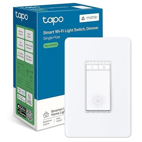 TP-Link Tapo Smart Dimmer Switch with Voice Control