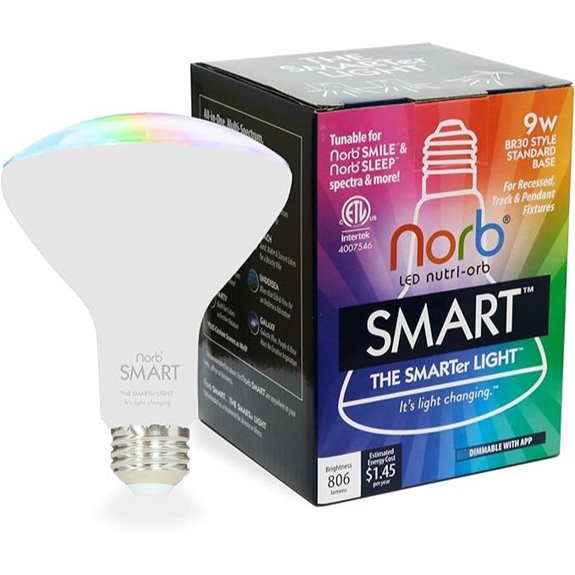 NorbSMART Tunable LED Bulb 2-Pack with App & Alexa