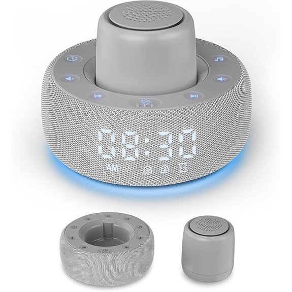 White Noise Machine with Smart Alarm and Night Lights
