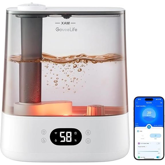 GoveeLife Smart Humidifier for Large Rooms with WiFi