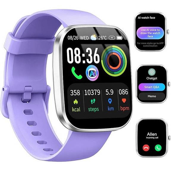 AI Smart Watch with ChatGPT and Fitness Tracker
