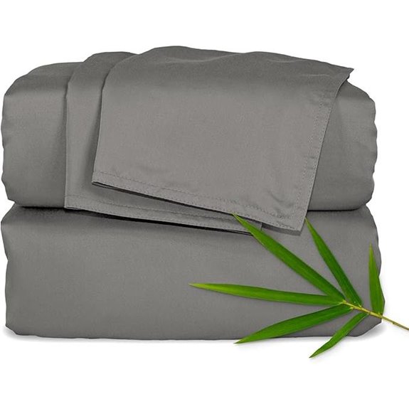 Pure Bamboo Queen Sheets Soft & Cooling Bed Set