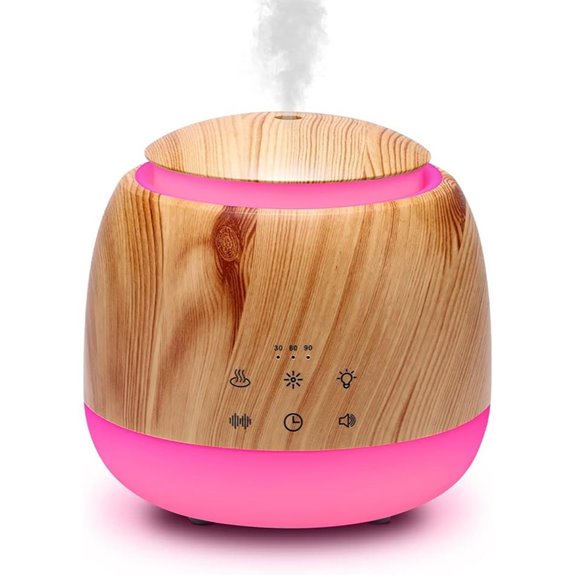 Aromatherapy Diffuser & White Noise Machine with Lights