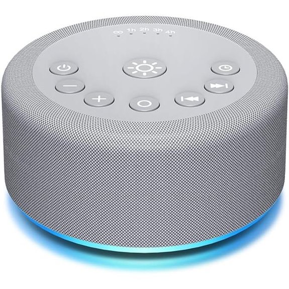 Sound Machine Night Light with Sleep Sounds