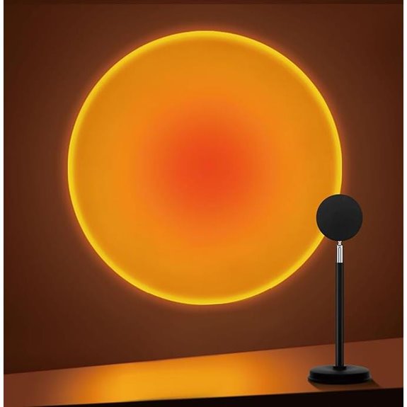 Sunset Projection Lamp with USB for Decor and Gifts