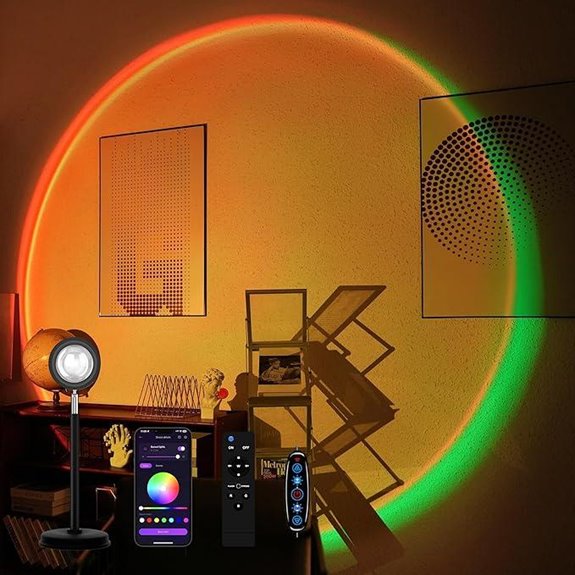 Sunset Lamp Projector with App and Remote Control